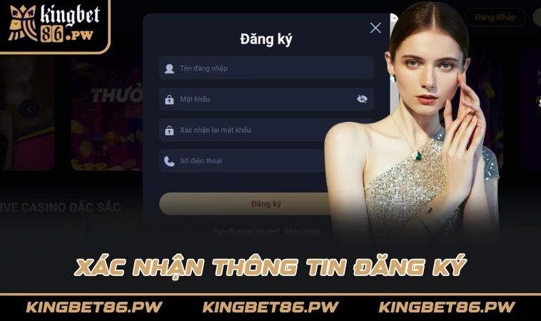 Xác nhận thông tin đăng ký